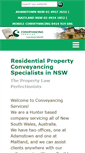 Mobile Screenshot of conveyancing-services.com.au